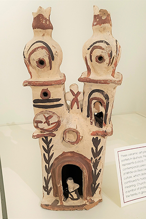 Peruvian roof ornament