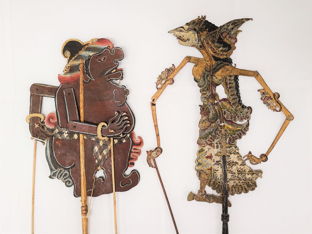 Balinese shadow puppets