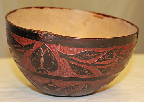 Maya gourd cup