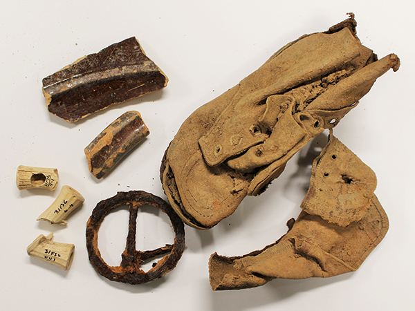 Bethabara archaeological artifacts