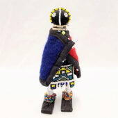doll with beaded outfit