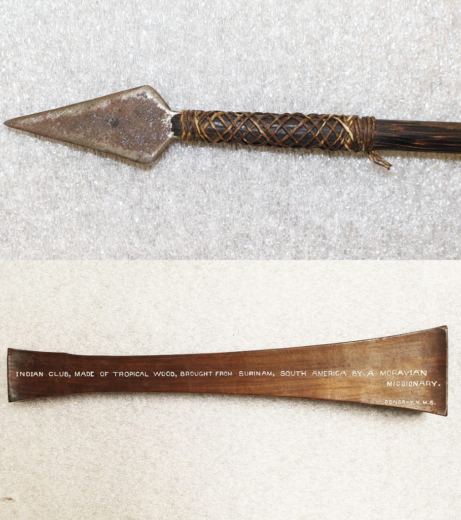 Suriname spear & club